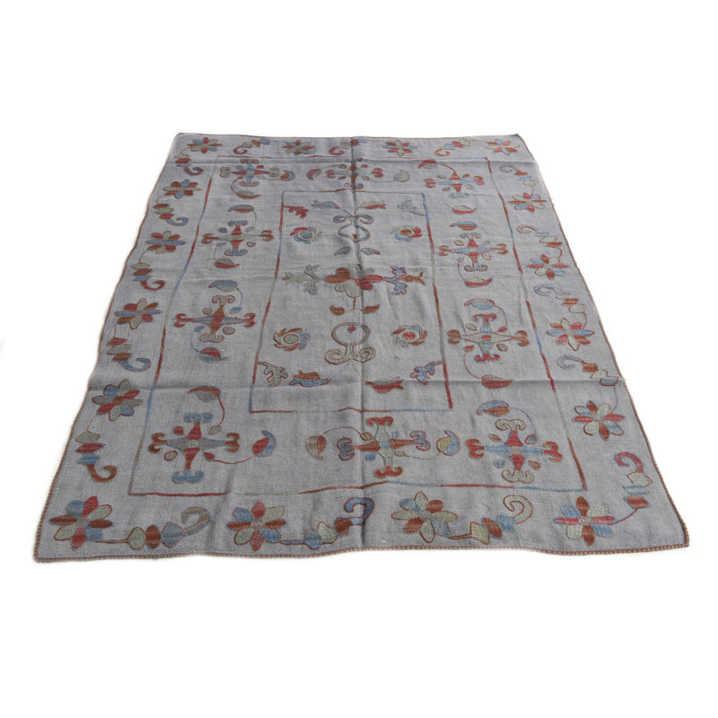 Tapis gris Nathanael