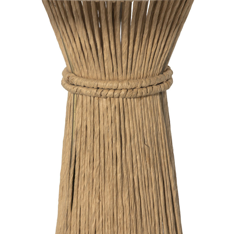 Nessa Table Lamp, Cream Slub Linen