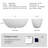 65" Luxury Handcrafted Stone Resin Freestanding Soaking Bathtub With Overflow In Matte White-125340731