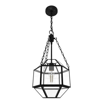 Indria 1 - Light Single Geometric 11 inch Pendant