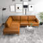 Canapé modulaire en cuir véritable Amarra-1358522040