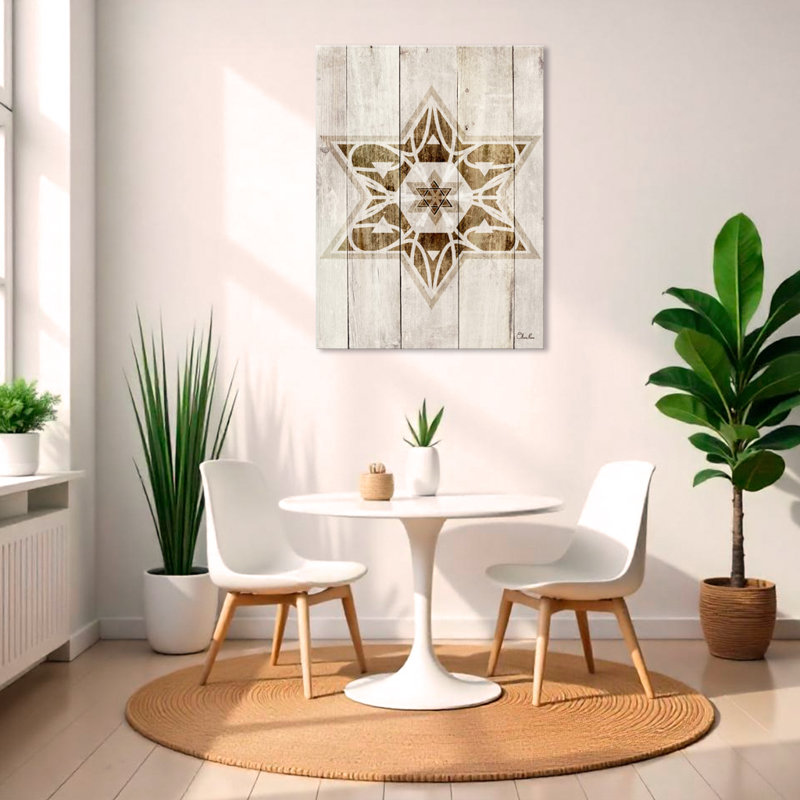 «Star of David VII» par Olivia Rose - impression sur toile tendue, H 40 po x l 30 po x P 1,5 po