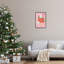 Cozy Vibes Winter Cocoa, art de la giclée encadrée, design par Lisa Barlow-114324736-114324737