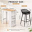 57 cm Iron Bar Set Bar Cabinet-427944000