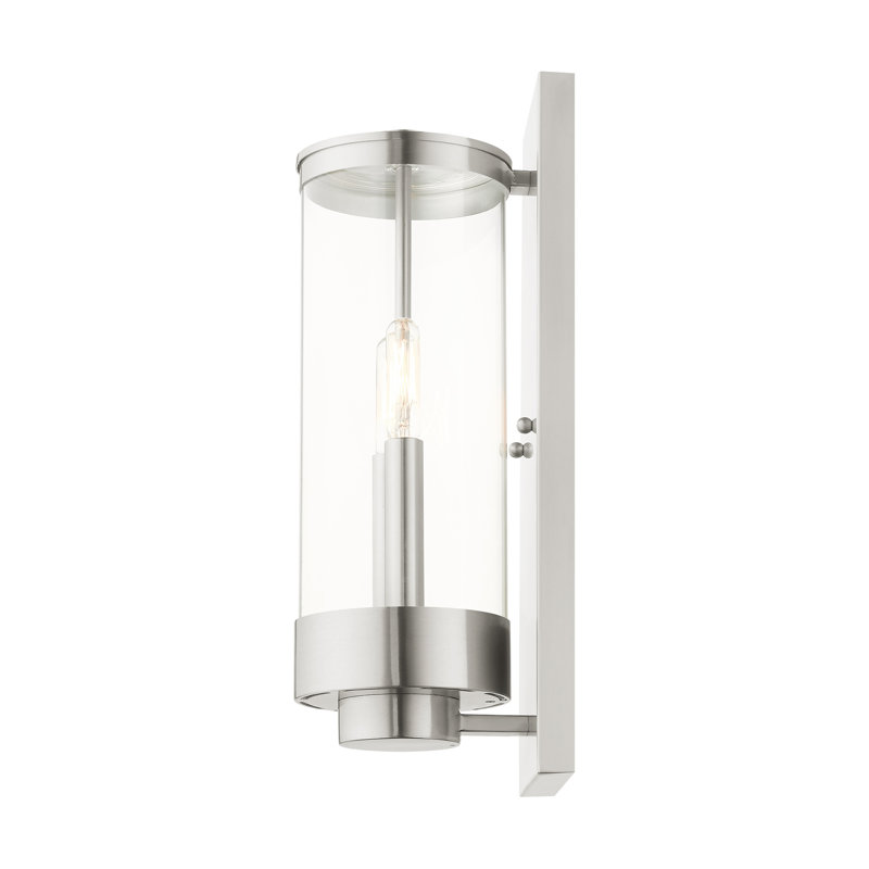 Binghamton Wall Light, Brushed Nickel