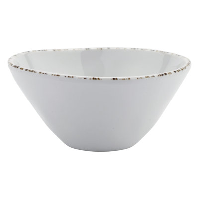 B-8-UM – 8 Oz. (12 Oz. Rim-Full) Irregular Bowl, 5" Dia., 2” Deep
