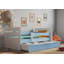 Molly Drawer Convertible Bed and Mattress-2081613654-2081613650