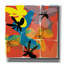 «Pop Goes Space Three» par Jan Weiss, art mural sur toile-1319776357