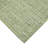Oksen Hand Woven Wool Green Area Rug-846773718