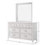 Commode 6 tiroirs blanche