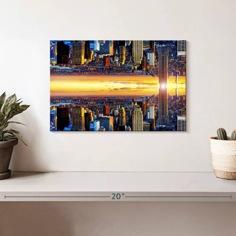 Sireci NYC Double Sided, 8" H x 12" W