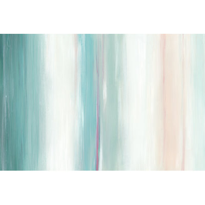 Seafoam Spectrum I - Wrapped Canvas Painting