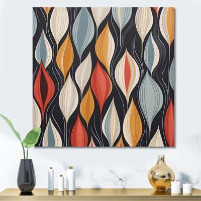 " Retro AbstractáLeaves II "