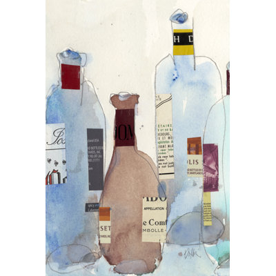 The Wine Bottles IV - Painting