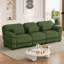 Canapé surdimensionné 3 places Cloud Couch, velours côtelé vert-1884769287