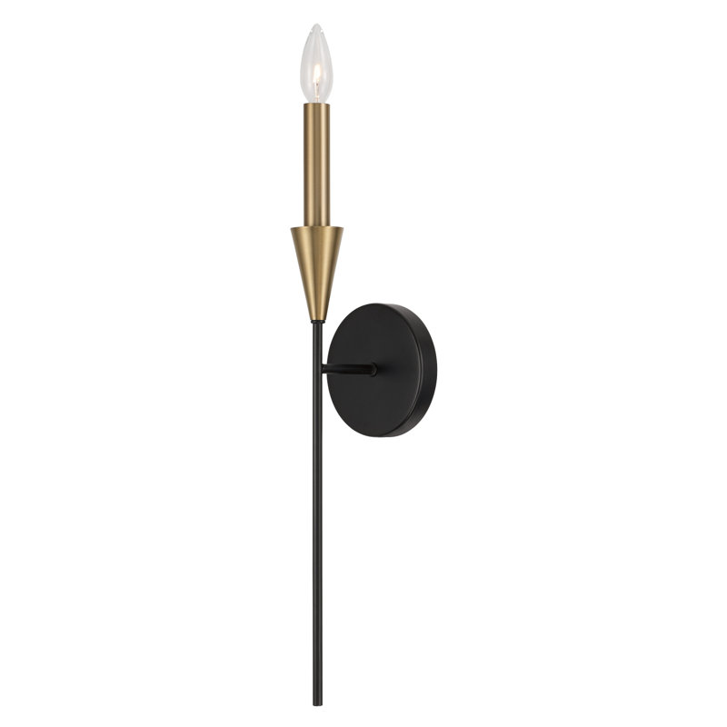 Avant Steel Candle Wall Light
