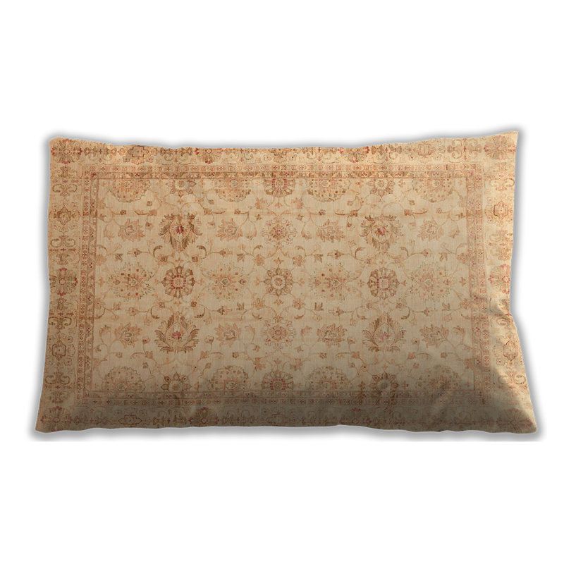 Coussin rectangulaire Abstract 3880, Microsuède