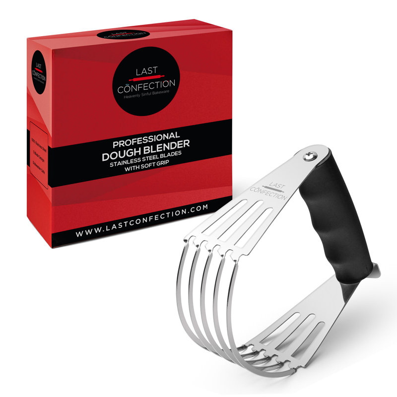 Stainless Steel Pastry Blender with Soft Grip Handle