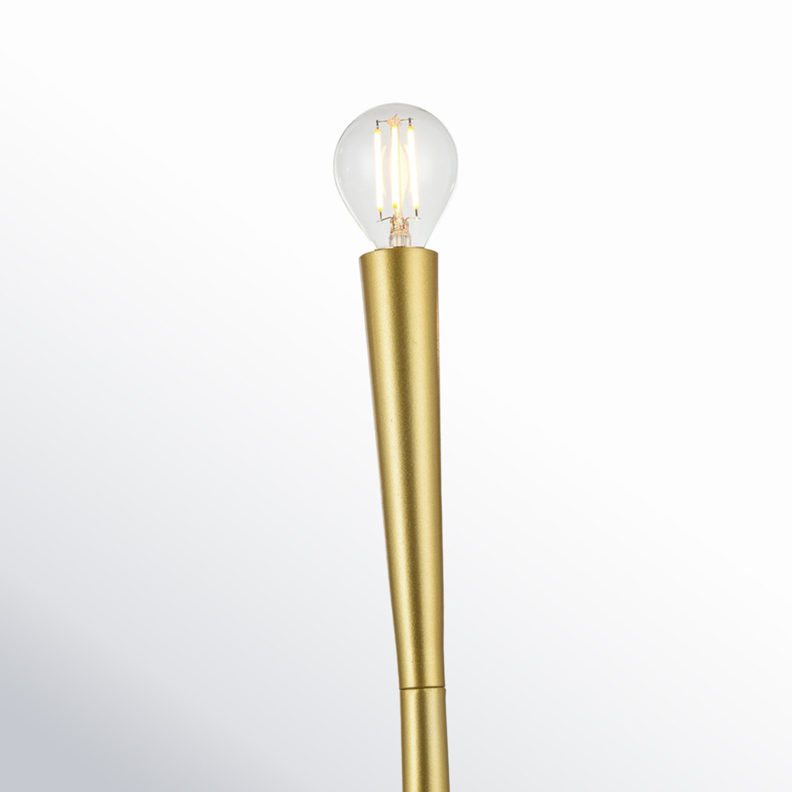 Catalena 6 - Light Dimmable Classic/Traditional Chandelier, 24.5" H x 36" W x 36" D, Gold