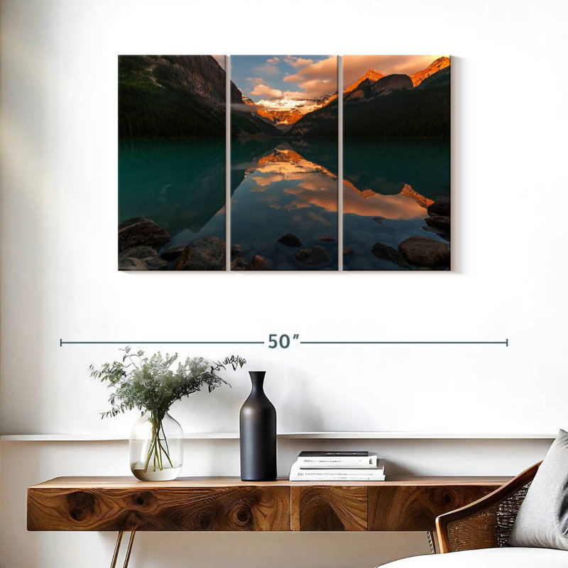 Alvord Lake Louise Sunrise, H 24 po x l 38 po
