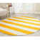 Parikh Hand Woven Cotton Striped Rug