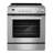 Cosmo 30 in. Stellar Collection 5.0 cu. ft. Electric Range with 4 Burner Glass Cooktop and Convection Oven in Stainless Steel