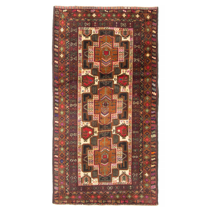 Tapis crème Teimani 3 pi 5 po x 6 pi 7 po