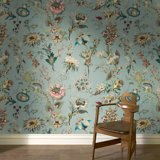Flora Fantasia 9.84" L x 70.87" W Wallpaper Roll