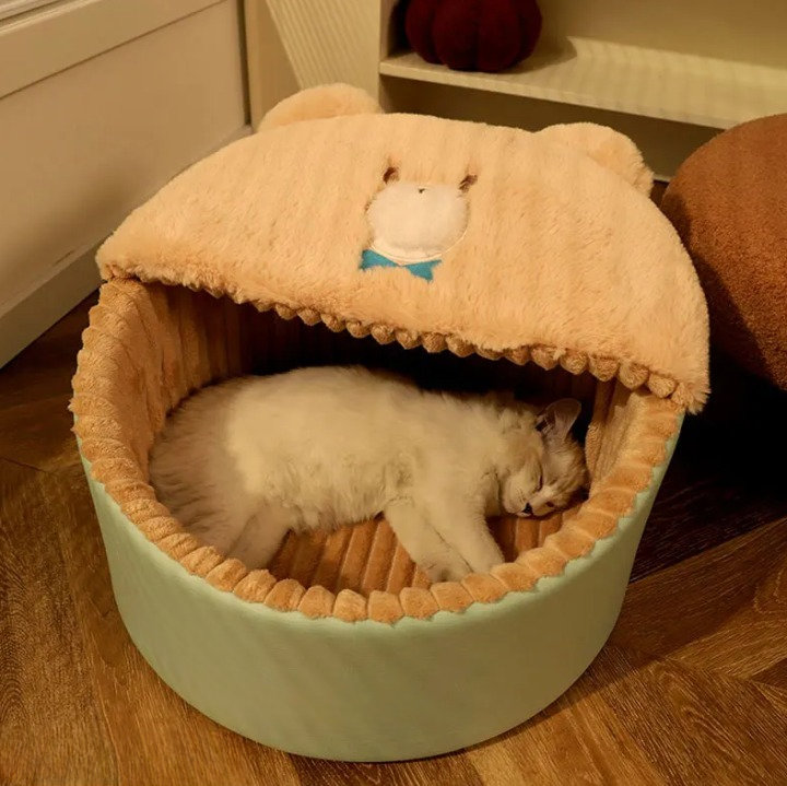 Gahanna Leather Pet Bed