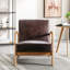 Vintage -Look microfiber look upholstered chair-2038358720