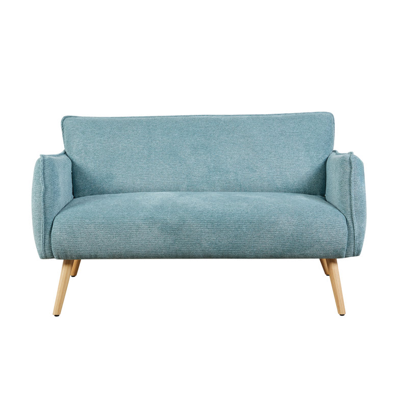 Piper Soft Touch Fabric 2 Seater Sofa, Teal