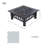  Steel Fire Pit Table – Portable Outdoor Bonfire & BBQ Set-215390332