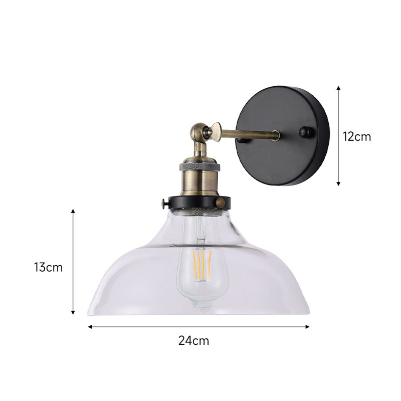 Lancelot Armed Sconce
