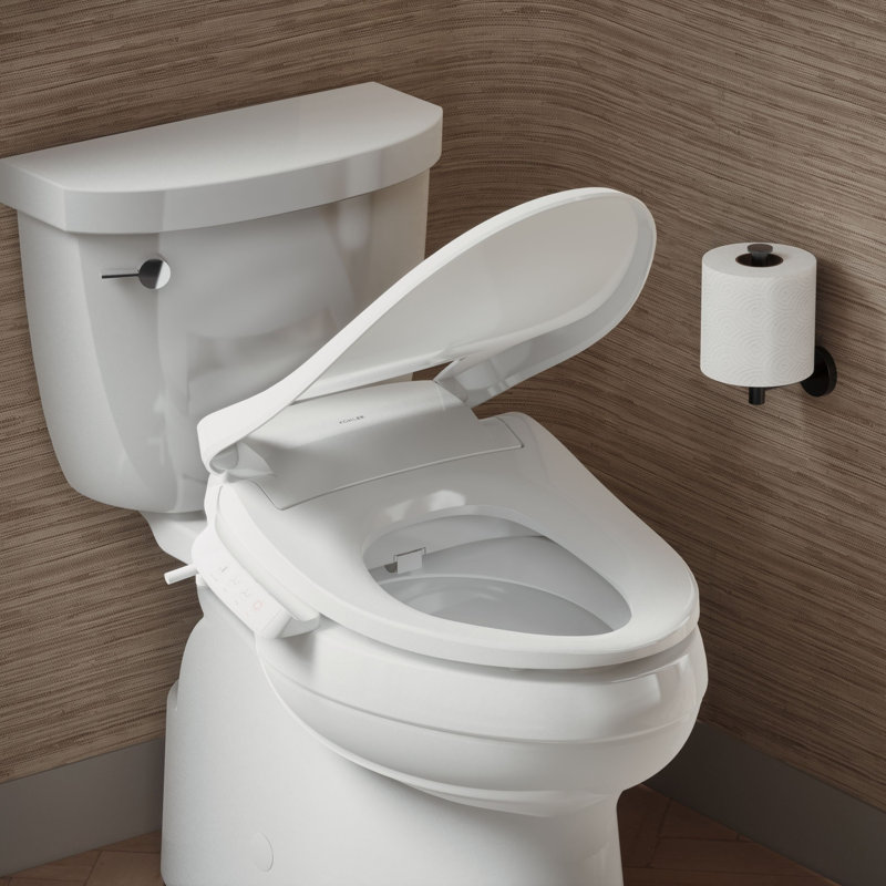 C3® Toilet Seat Bidet Elongated Bidet Seat, White