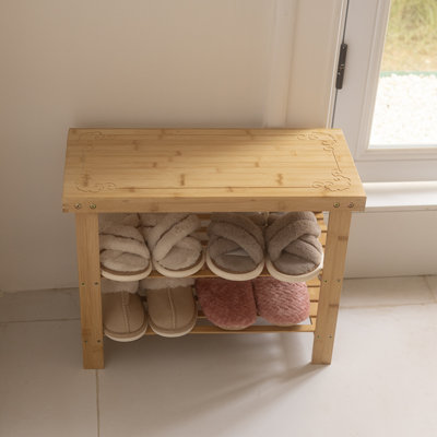 Bamboo, MDF Storage Bench