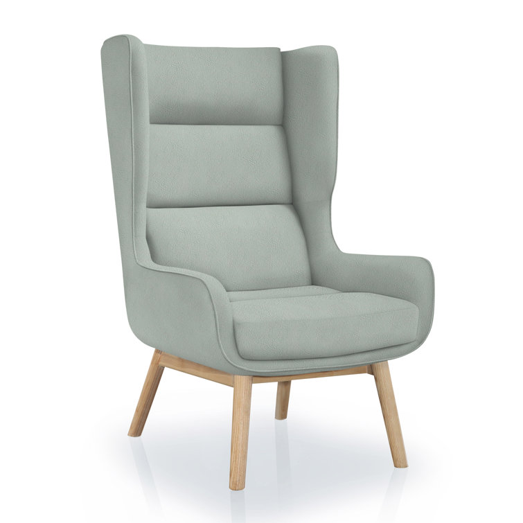 Sampson Upholstered Wingback Chair
