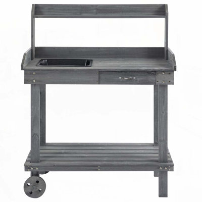 Outdoor Potting Bench Table