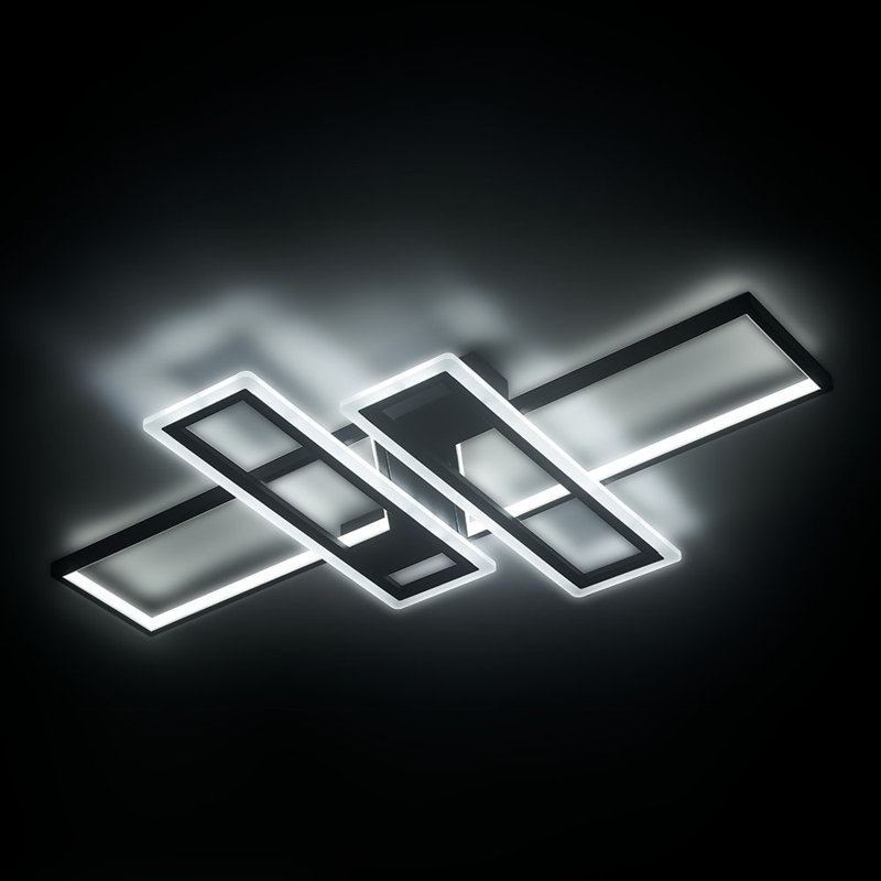 Avron LED Flush Mount, 6cm H x 90cm W x 59cm D