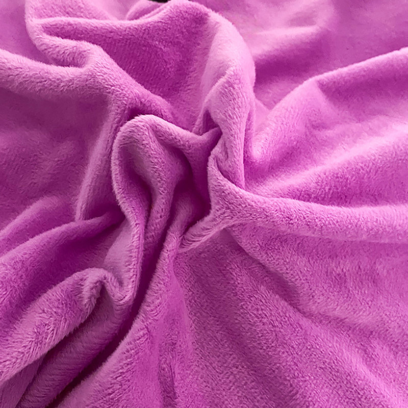LISSTHER American Solid Color Duvet Cover Bedding Set, Purple