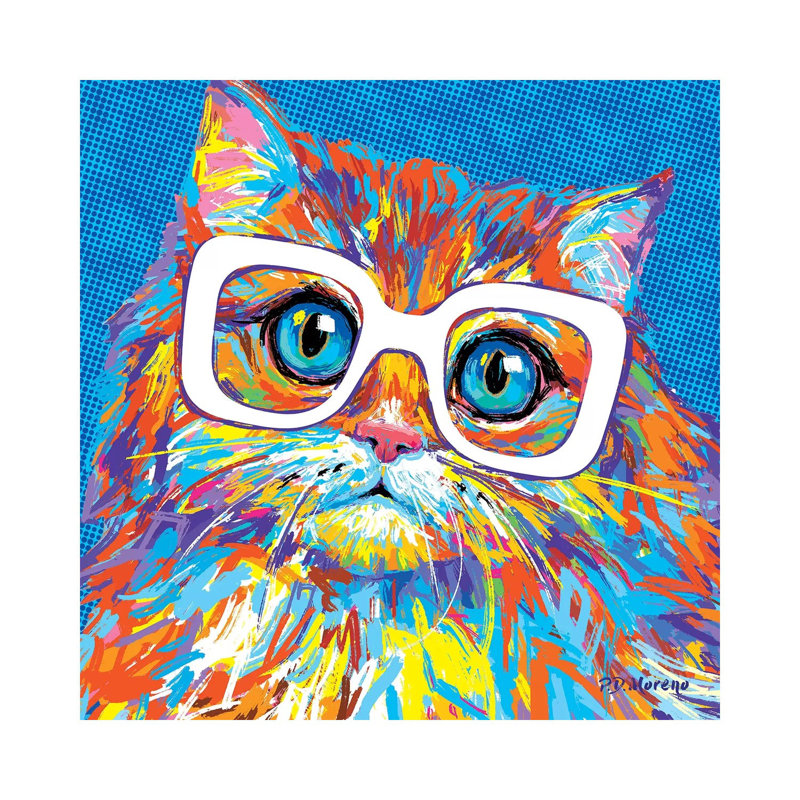 Nancy 1 Piece Wall Art on Canvas, 66.04 cm H x 66.04 cm W x 1.91 cm D, Wrapped Canvas