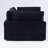 Modern Sofa With Two Throw Pillows-655432037