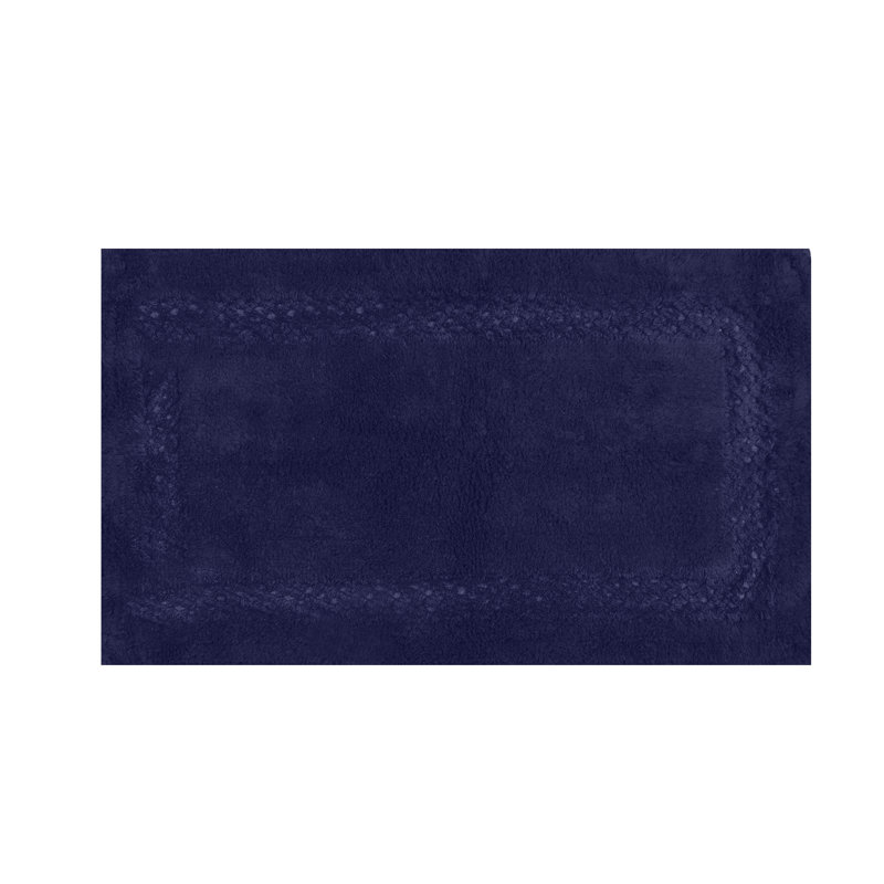 Antigona Soft Bath Rug, 24" W x 40" L, Navy