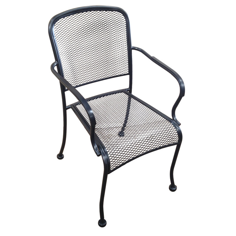 H&D Stacking Patio Dining Chair MC19A