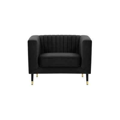 Clevenger Velvet Armchair