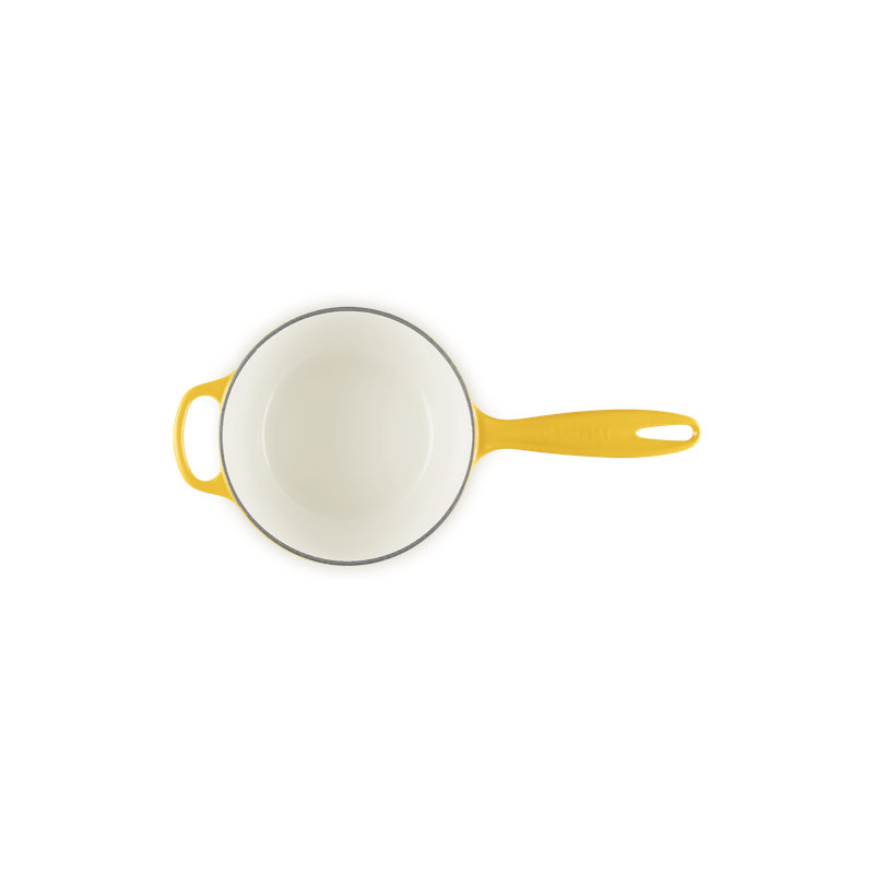 Le Creuset Signature Cast Iron Round Saucepan, 1.75 Qt. - Nectar, 7.6"