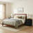 2 Drawers Solid Wood Construction Nightstand (Set Of 2)-278009837-282207066