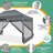 15 Ft. W x 10 Ft.DHeavy Duty Canopy Tent, Pop up Gazebo with Netting Screened-100081948