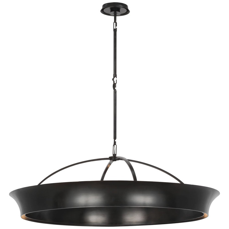 Garland 4 - Light LED Chandelier, Aged Iron, Black