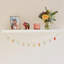 Mirai Pendent Coloured Recycled Glass Bauble Garland