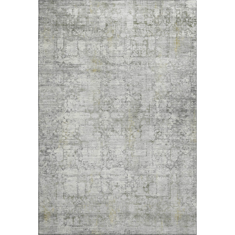 Premium Machine Washable Maag AMF1764 Modern Rug, Rectangle 8' x 10'